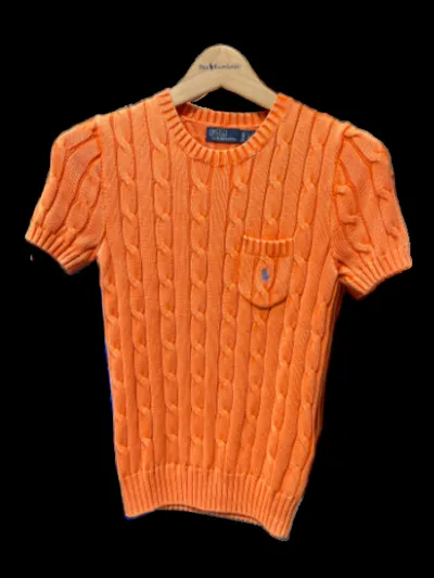 Ralph Lauren Cropped Sweater Shirt