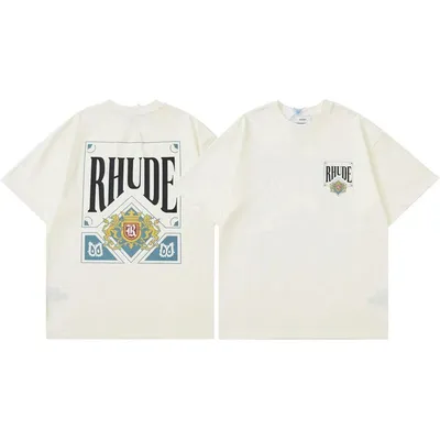 Rhude Tee 12+ colorways [Premium Quality]
