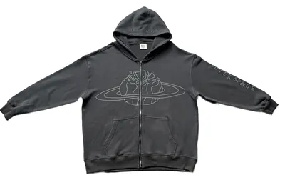 Broken Planet Zip Up Hoodie
