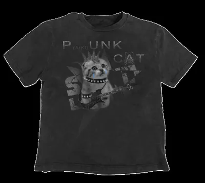 Paiki Punk Cat tee