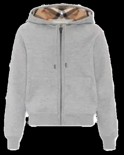 Burberry Zip Up Hoodie