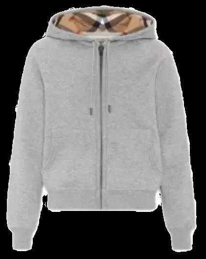 Burberry Zip Up Hoodie