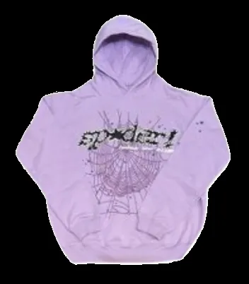 Sp5der Purple Hoodie