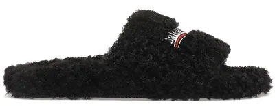 Balenciaga Fur Slides