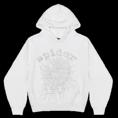 White Sp5der Websuit Hoodie