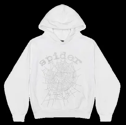 White Sp5der Websuit Hoodie