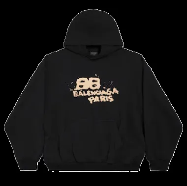 BBalenciaga  Hand Drawn Hoodie