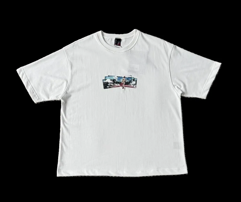 Derschutze "on air"  T Shirt white