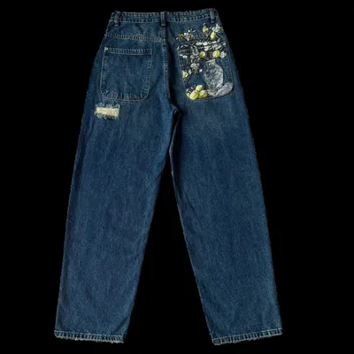 Derschutze "garden of eden" indigo Denim
