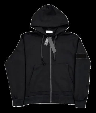 Stone Island Zip Up Hoodie