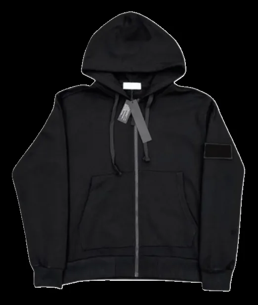 Stone Island Zip Up Hoodie