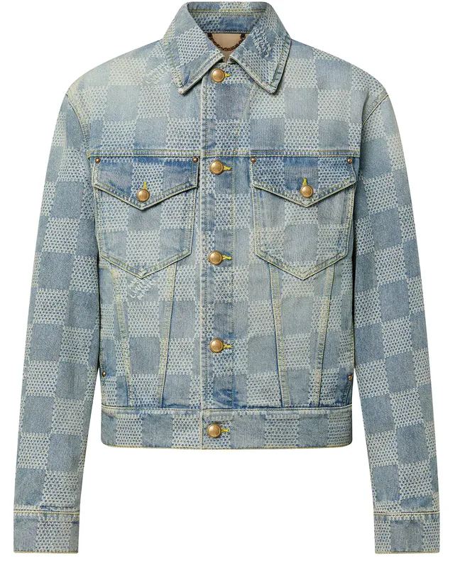 Louis Vuitton Jacket Denim Blue