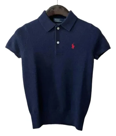Ralph Lauren Cropped Polo Sweater