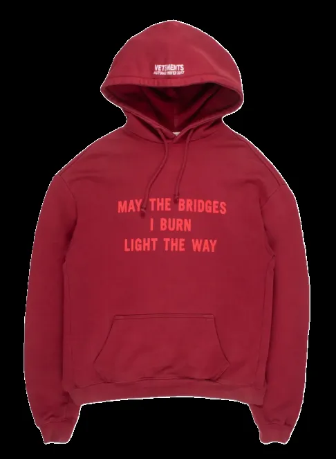 Vetements May The Bridges Hoodie