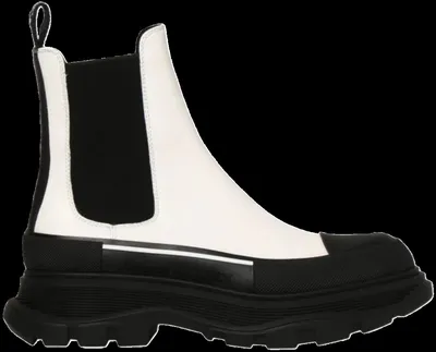 Alexander McQueen Boot (White/Black)