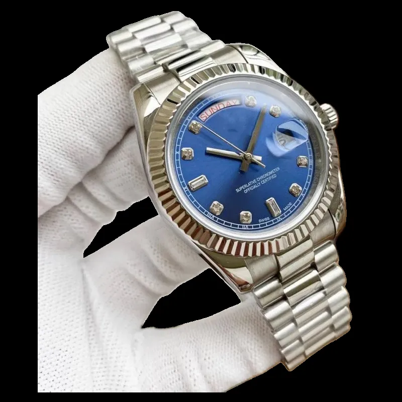 Rolex Oyster Perpetual Day-Date Blue