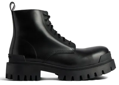 Balenciaga Leather Strike Boot
