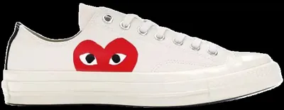 Converse Comme Des Garcon Low White