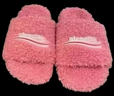 Balenciaga Fur Slides