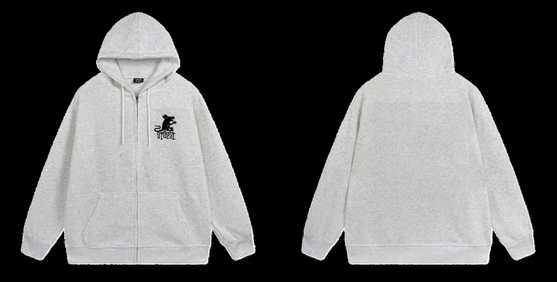 Stussy Zipper Hoodie 38+ colorways [Premium Quality]