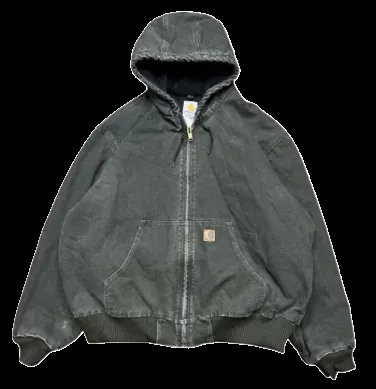 Carhartt vintage zip denim jacket
