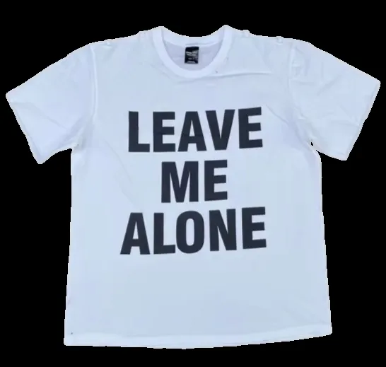 Number Nine Leave Me Alone tee