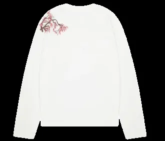 Derschutze "blossom" waffle Longsleeve white
