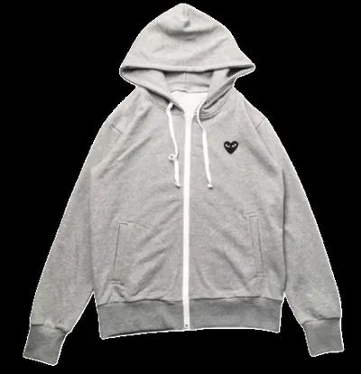 Comme Des Gracons zipper hoodie