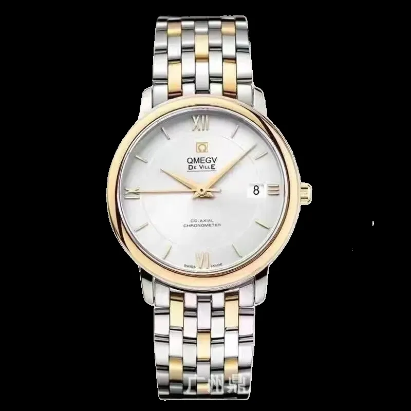 Omega Watch De Ville Silver Gold