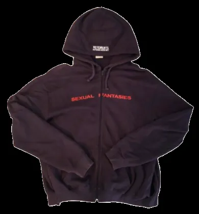 Vetements Sexual Fantasies Zip up Hoodie