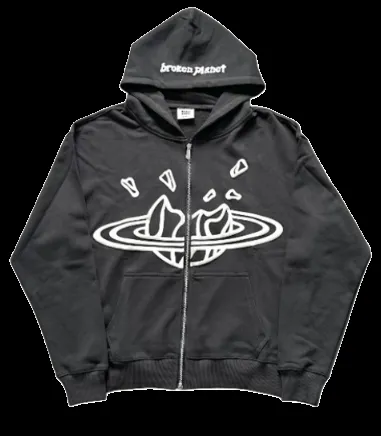 Broken Planet Zip Hoodie