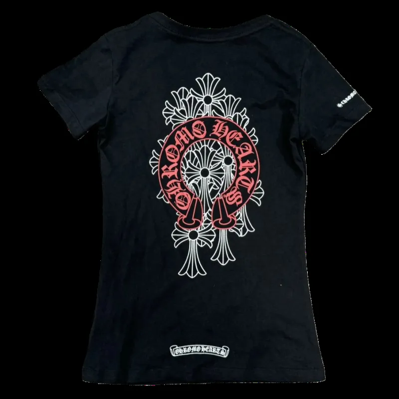Chrome Hearts V-neck T-Shirt