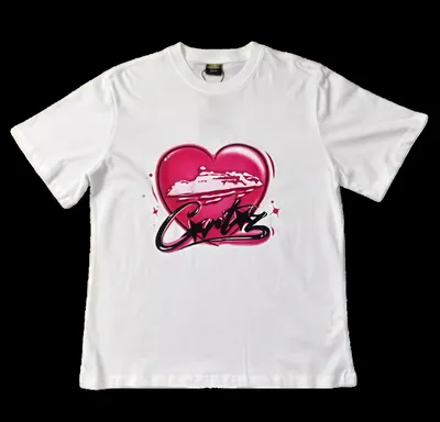 corteiz heart tee
