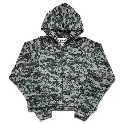 Mertra Camo Hoodie Black