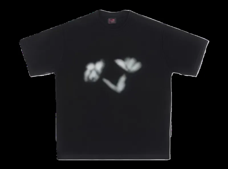 butterfly white tee