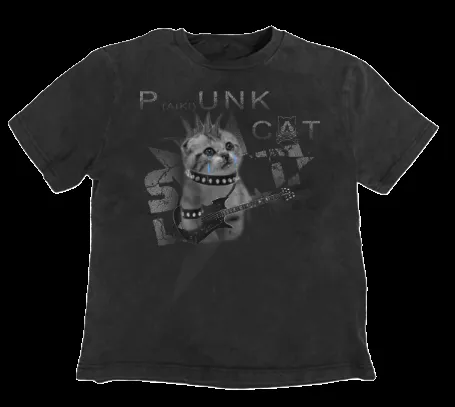Paiki Punk Cat tee