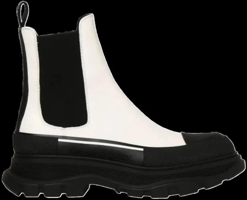 Alexander McQueen Boot (White/Black)