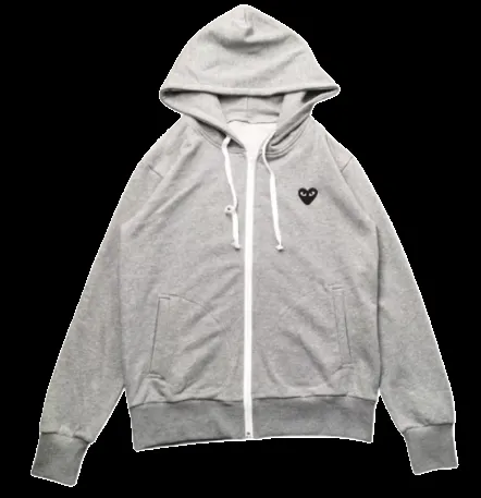 Comme Des Gracons zipper hoodie